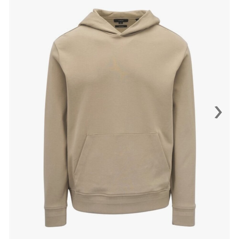 Vince Brushed Terrapin Cotton Hoodie
